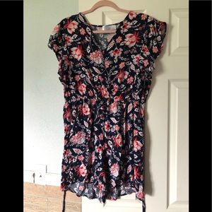 Floral Romper